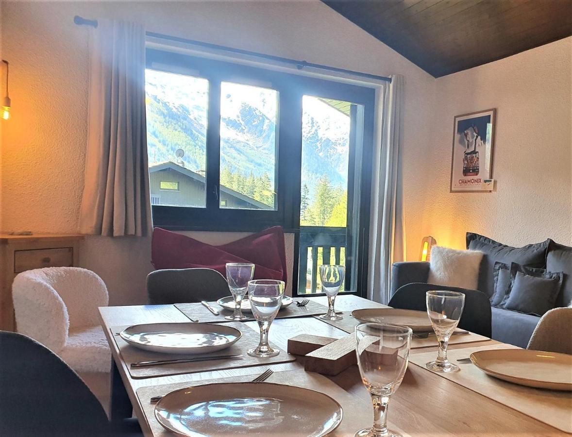 Chamonix Superbe Appartement Vue Mont Blanc Exterior photo