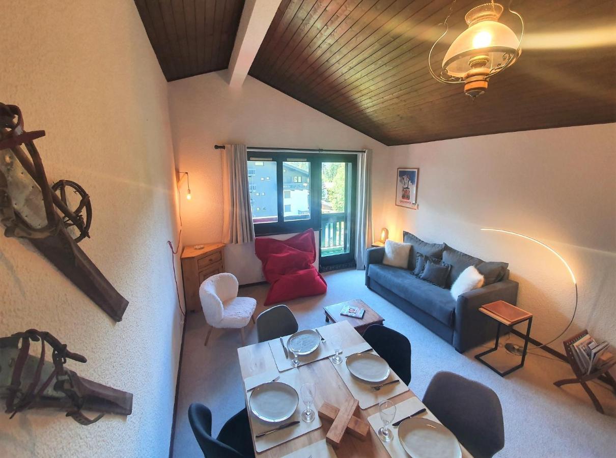Chamonix Superbe Appartement Vue Mont Blanc Exterior photo