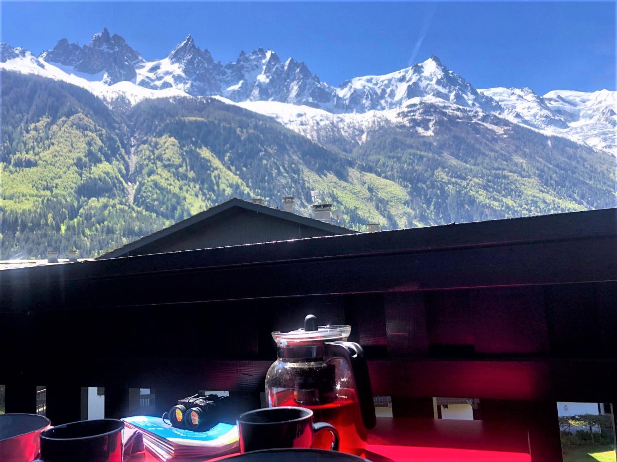 Chamonix Superbe Appartement Vue Mont Blanc Exterior photo