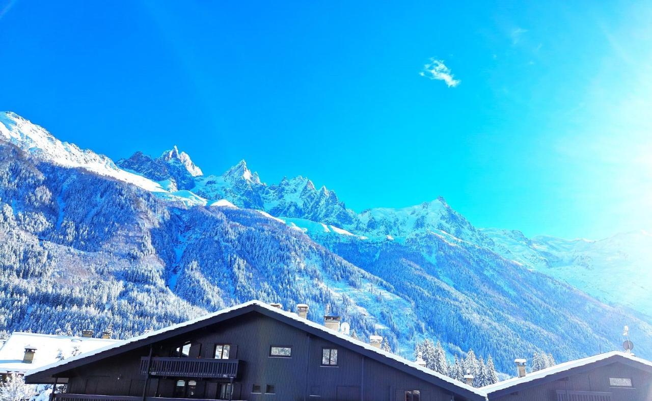Chamonix Superbe Appartement Vue Mont Blanc Exterior photo